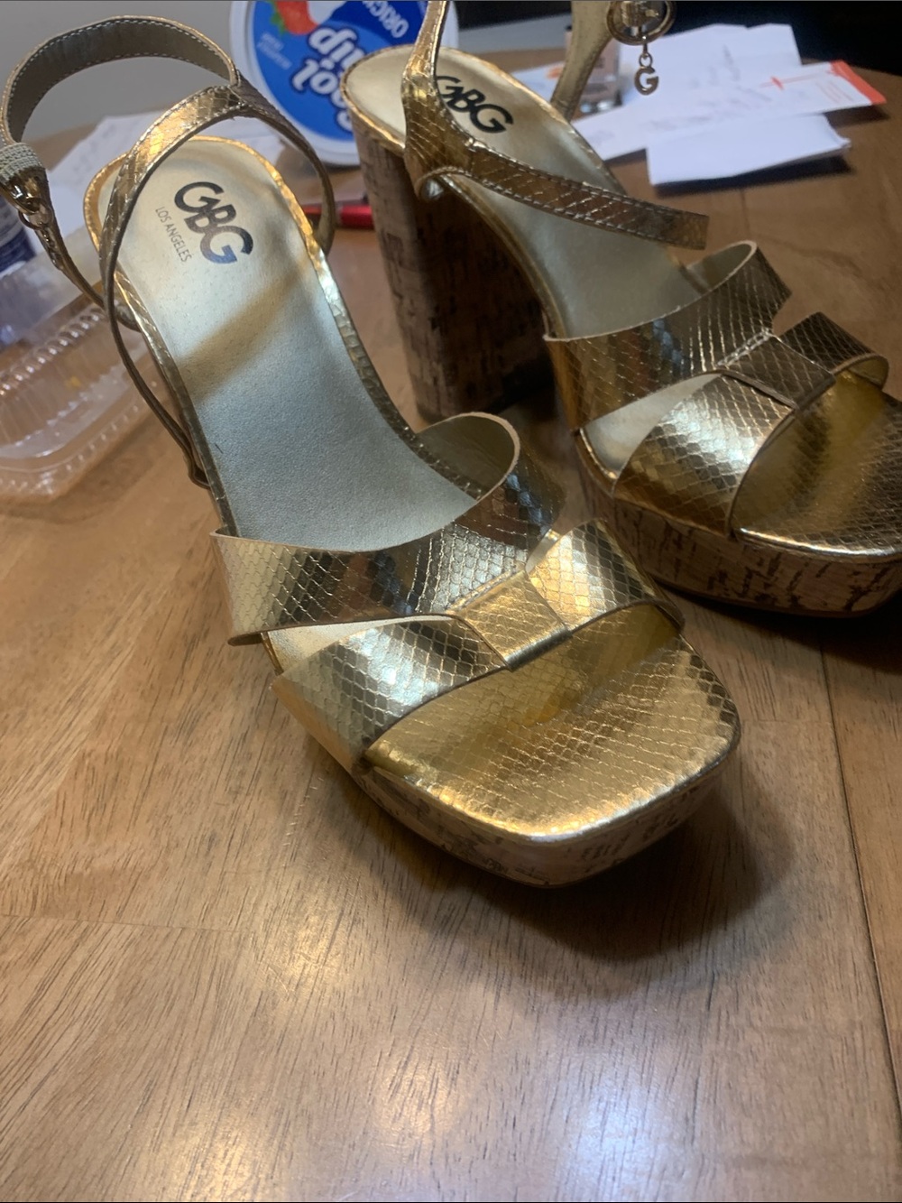 Sandals (at office)